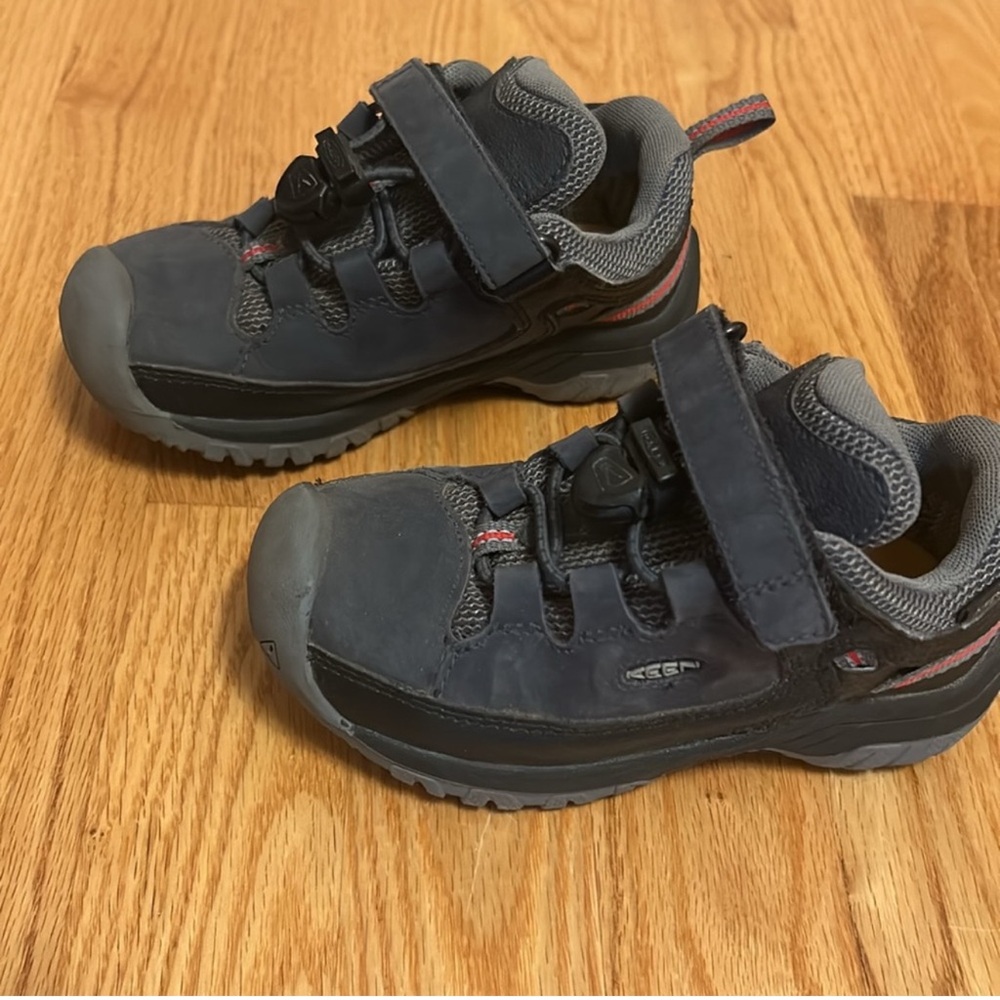 Toddler KEEN Targhee Low Waterproof Hook N Loop Hiking Shoe